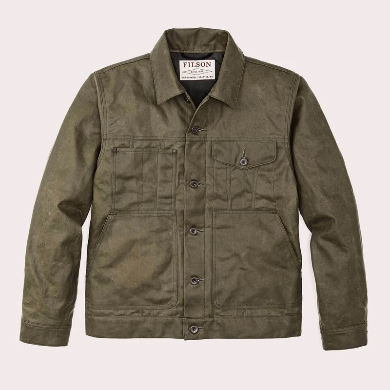 Tin Cloth Short Lined Cruiser Jacket