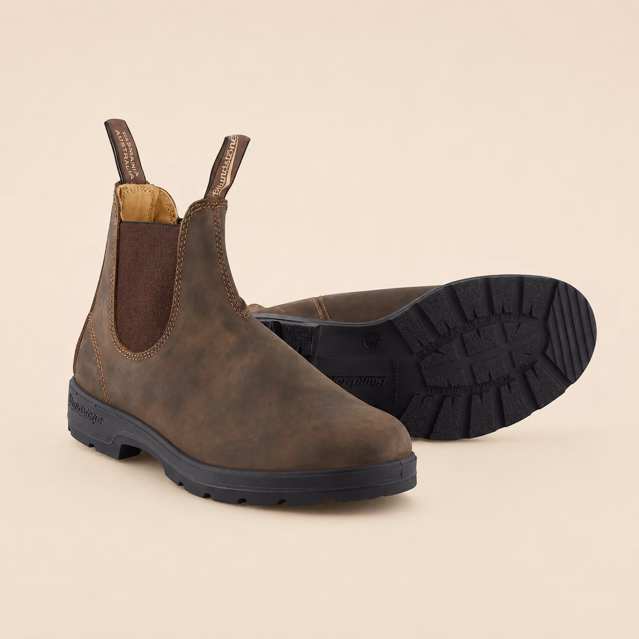 Blundstone 585 Classic Chelsea Boots - Rustic Brown