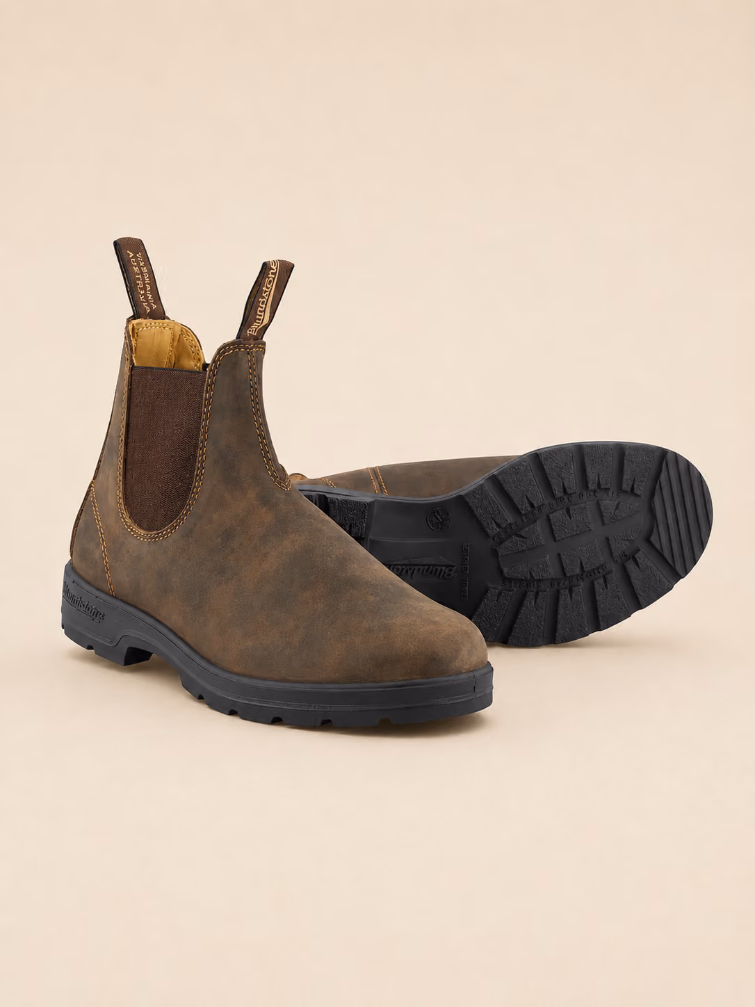 Blundstone 585 Classic Chelsea Boots - Rustic Brown