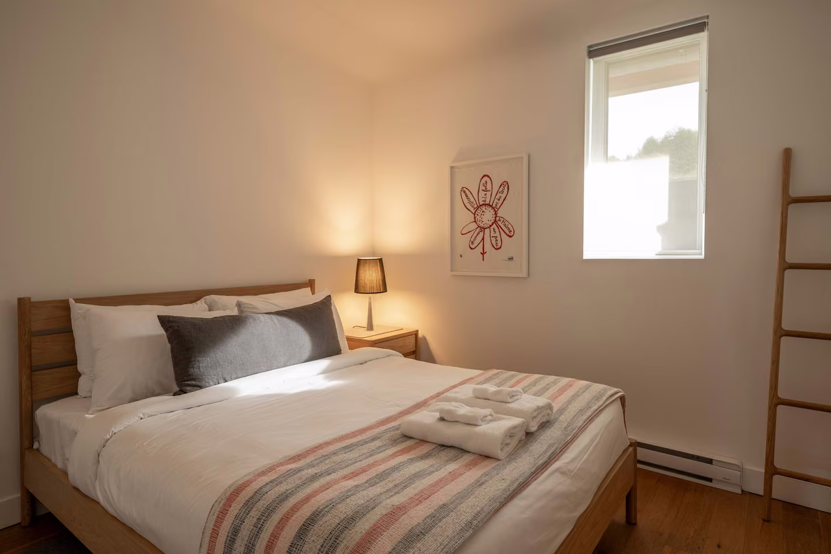 Chambre 2 du condo 102, Aurea Charlevoix
