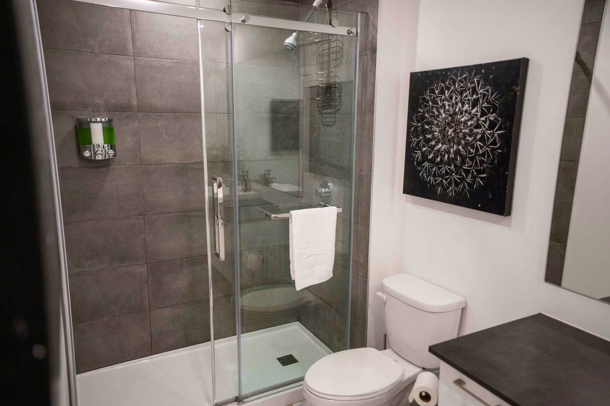 Salle de bain 2du condo 103, Aurea Charlevoix