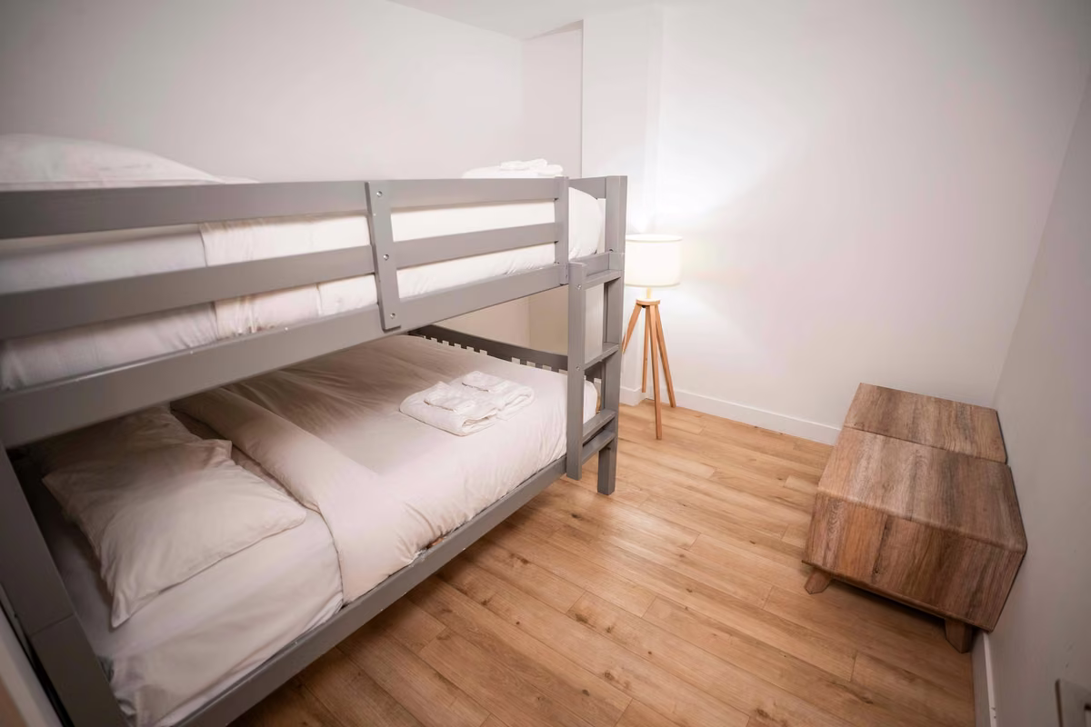 Chambre 3 du condo 107 avec lit double, Aurea Charlevoix