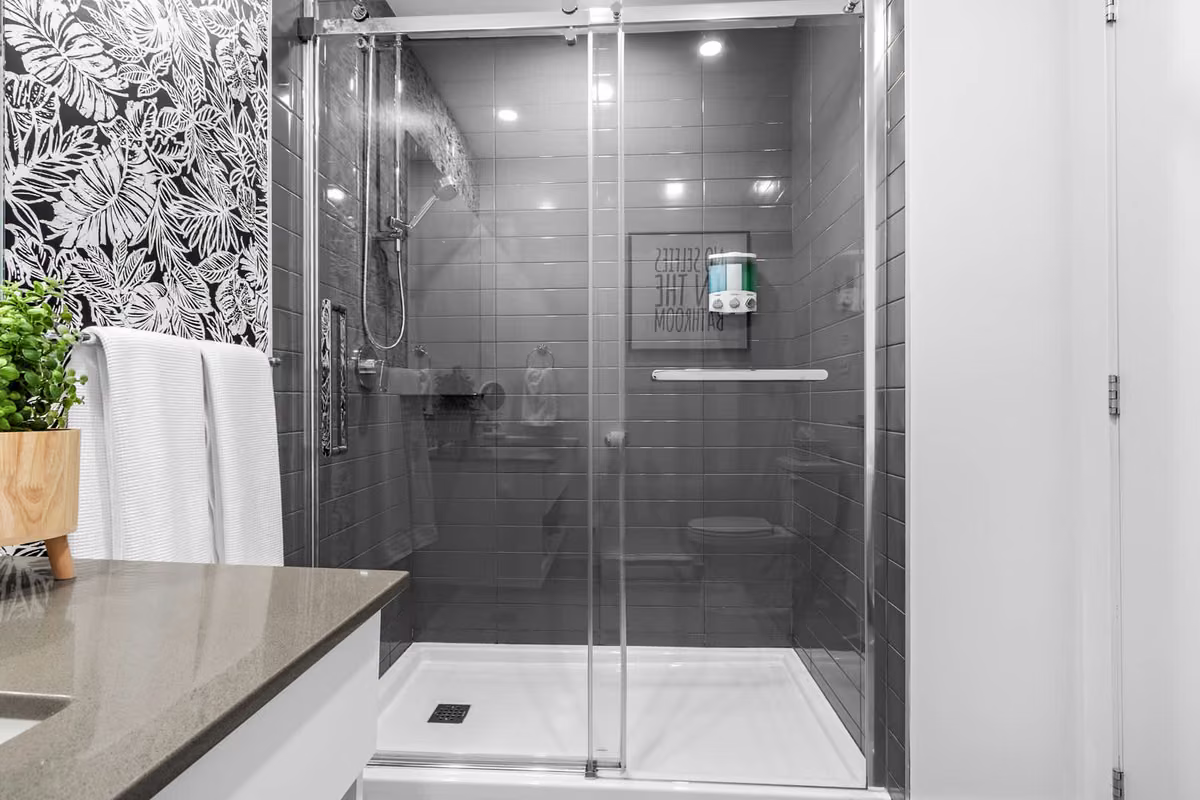 Salle de bain 2du condo 111, Aurea Charlevoix