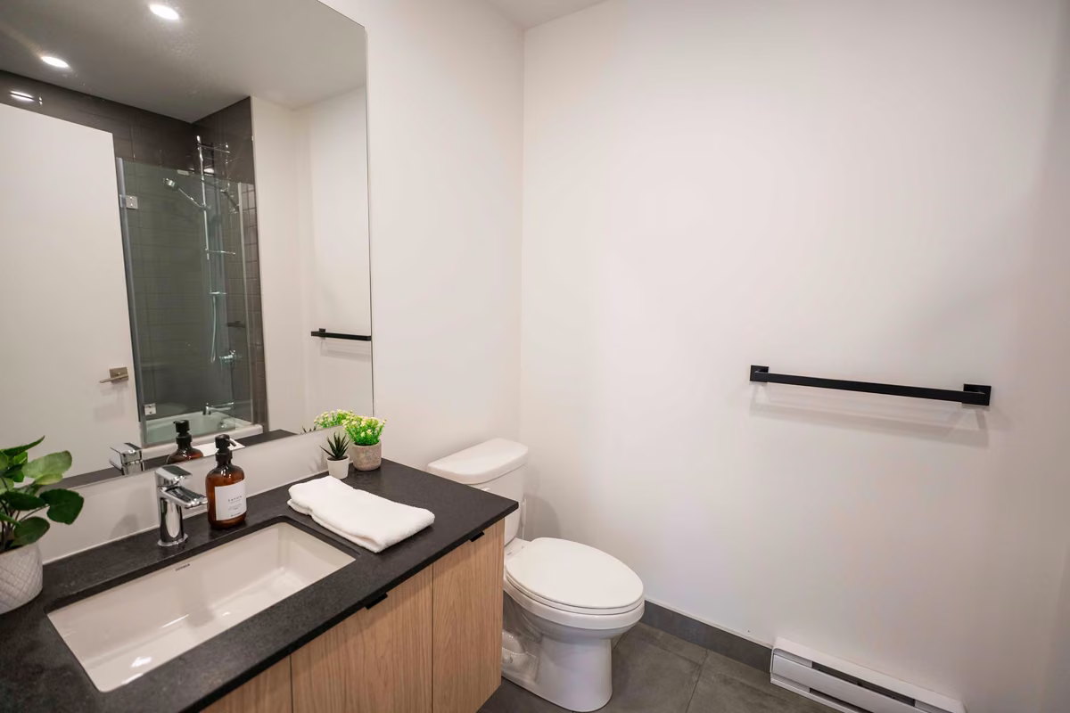 Salle de bain 2du condo 210, Aurea Charlevoix