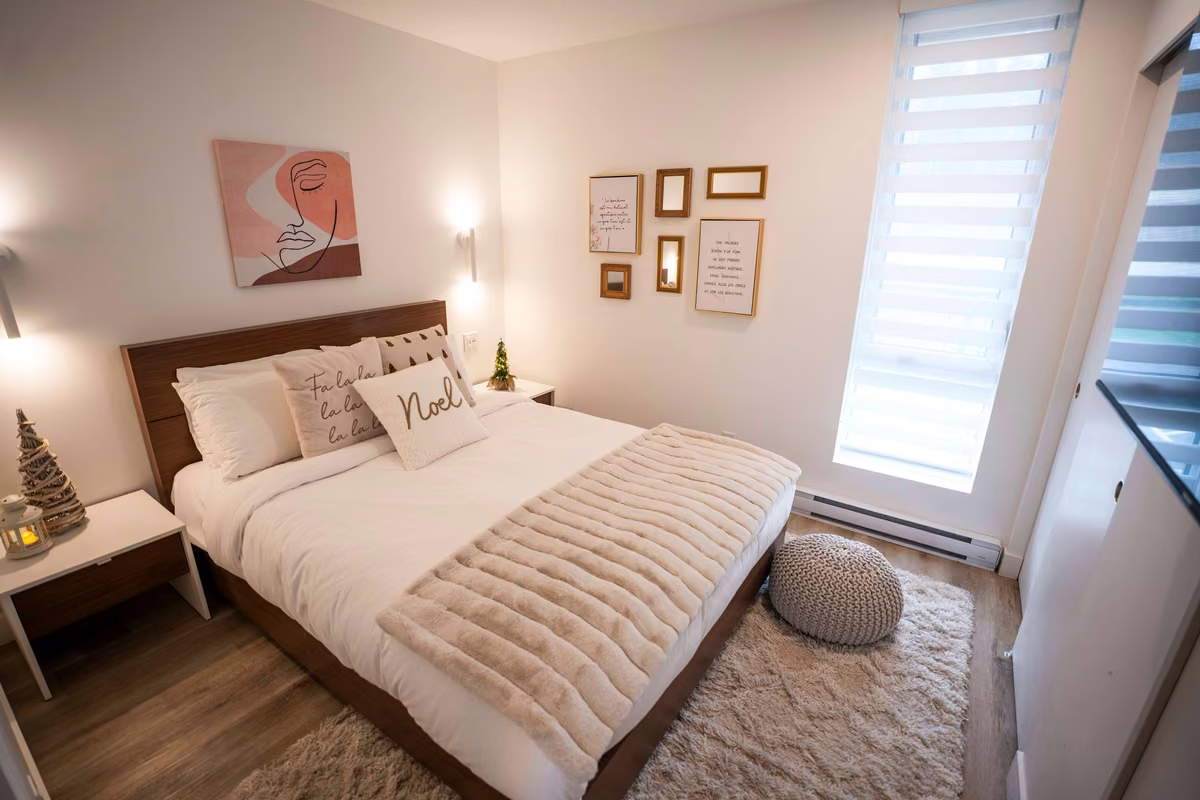 Chambre 2 du condo 211, Aurea Charlevoix