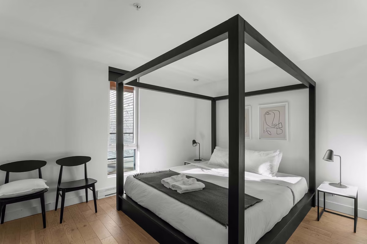 Chambre 3 du condo 303, Aurea Charlevoix