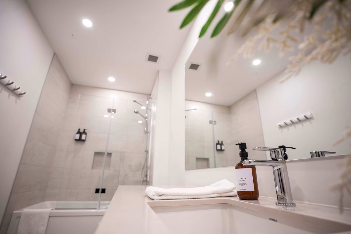 Salle de bain 2du condo 307, Aurea Charlevoix