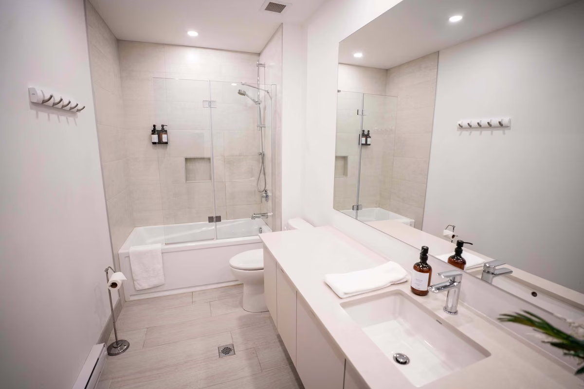 Salle de bain 2du condo 307, Aurea Charlevoix