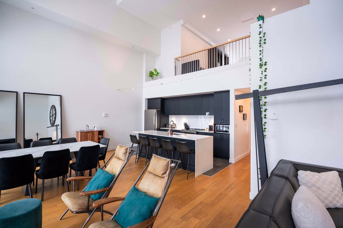 Cuisine entièrement équipée du condo 406, Aurea Charlevoix