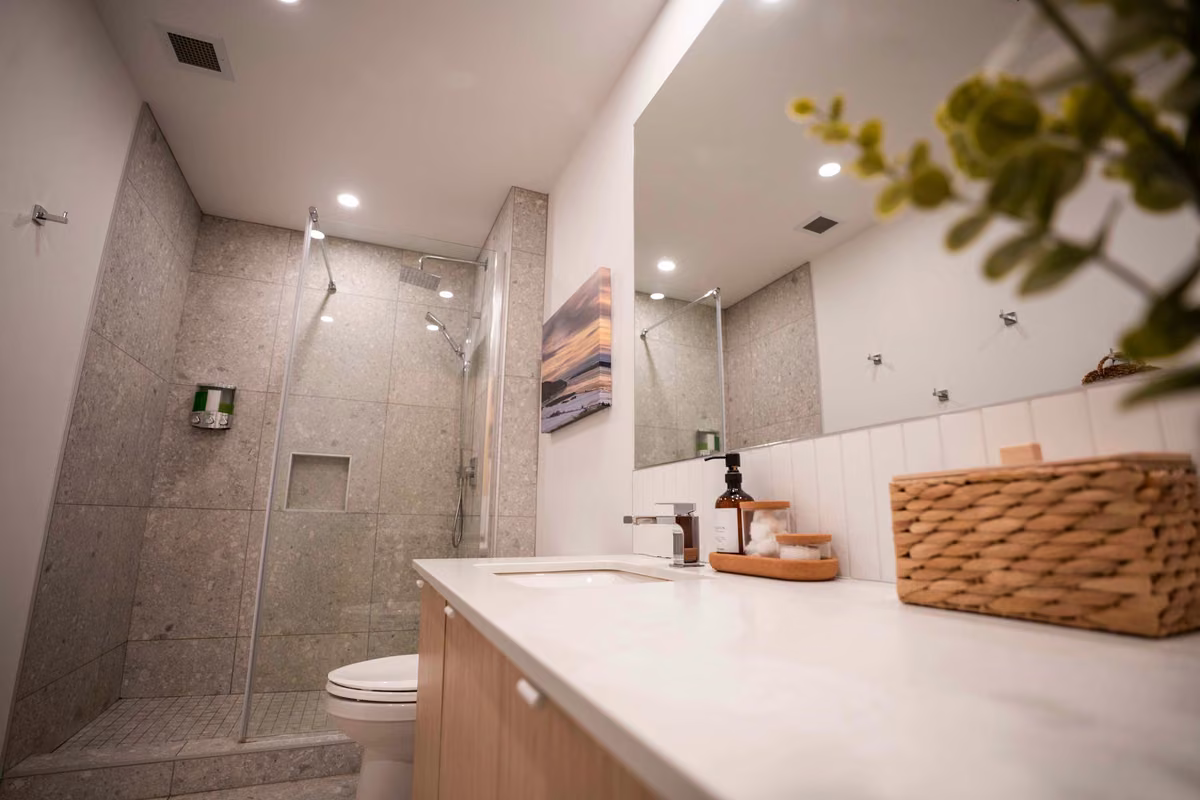 Salle de bain 2du condo 411, Aurea Charlevoix