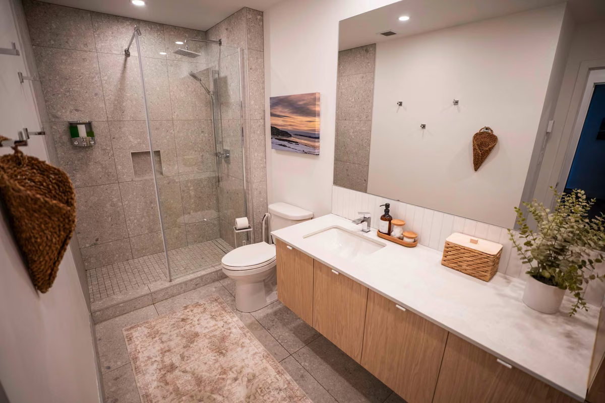 Salle de bain 2du condo 411, Aurea Charlevoix