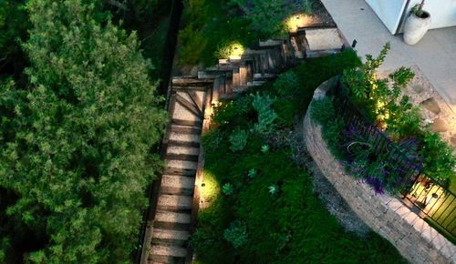 Landscape construction in progress