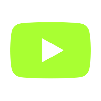 Bright green rounded rectangle with a white right-pointing play button in the center.