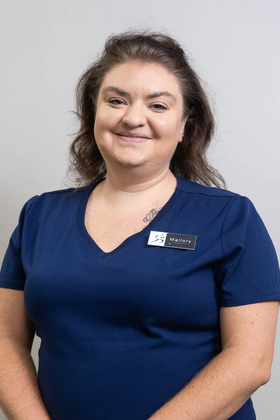 Portrait of Mallory, Receptionist at Innovative Spine Rehab