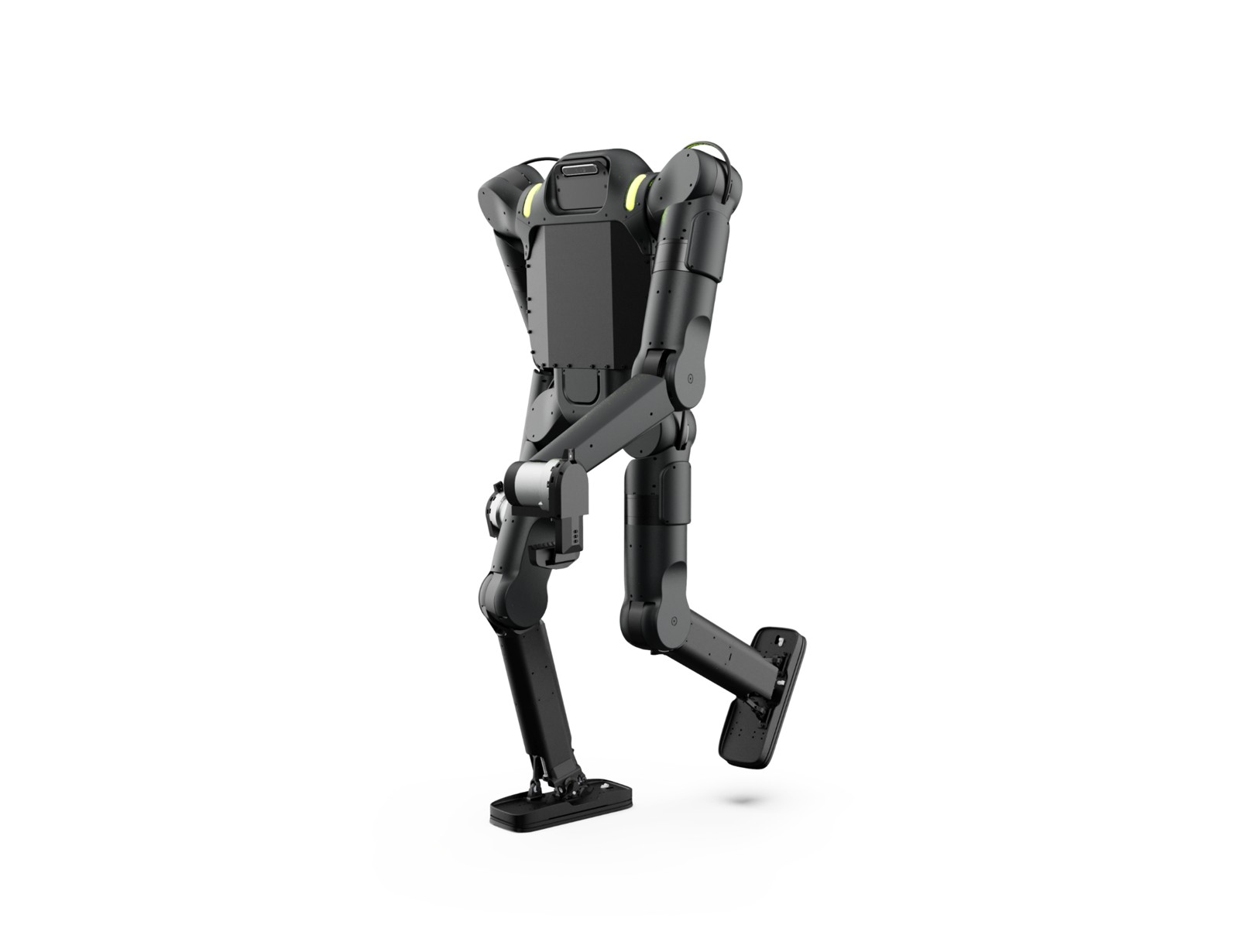 Calvin-40, Wandercraft's industrial humanoid robot, walking