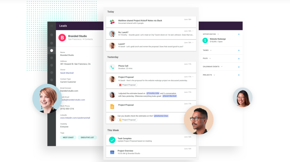copper crm's collaboration features