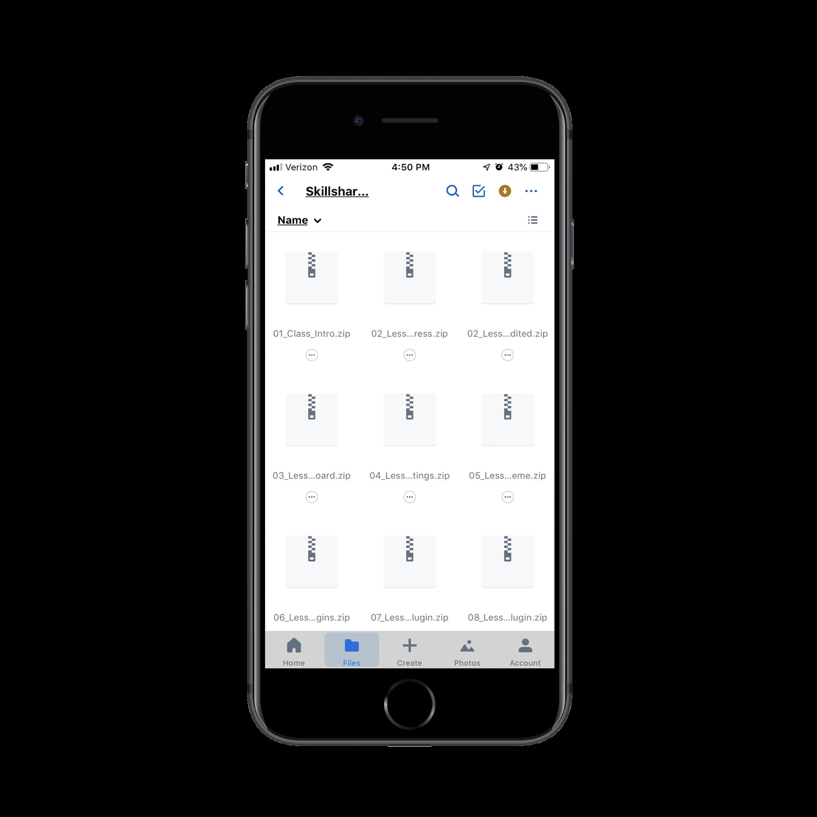 dropbox mobile app