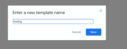 creating new email template