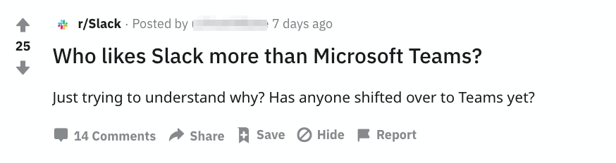 observed customer feedback example