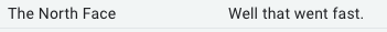 north face email subject line