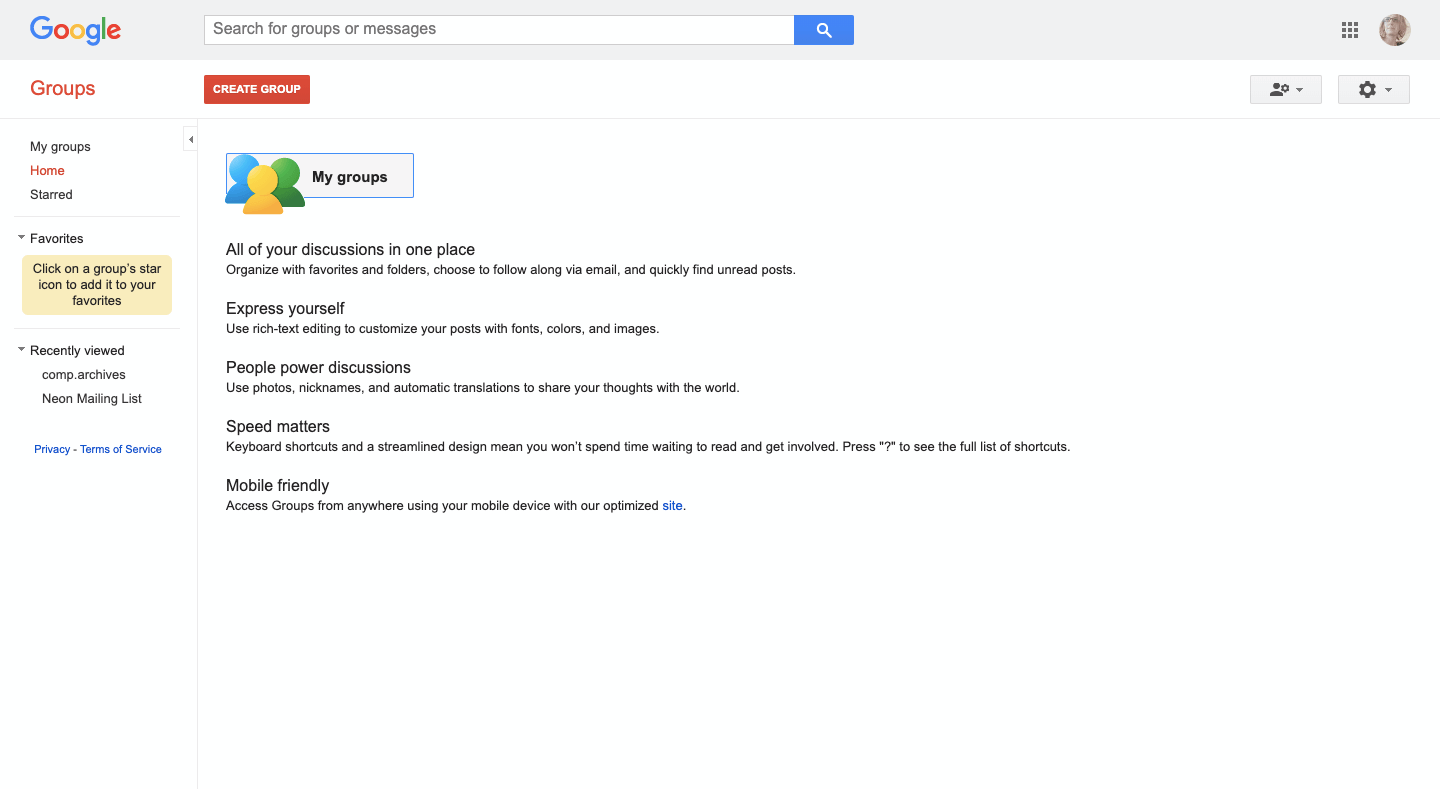 Google Groups