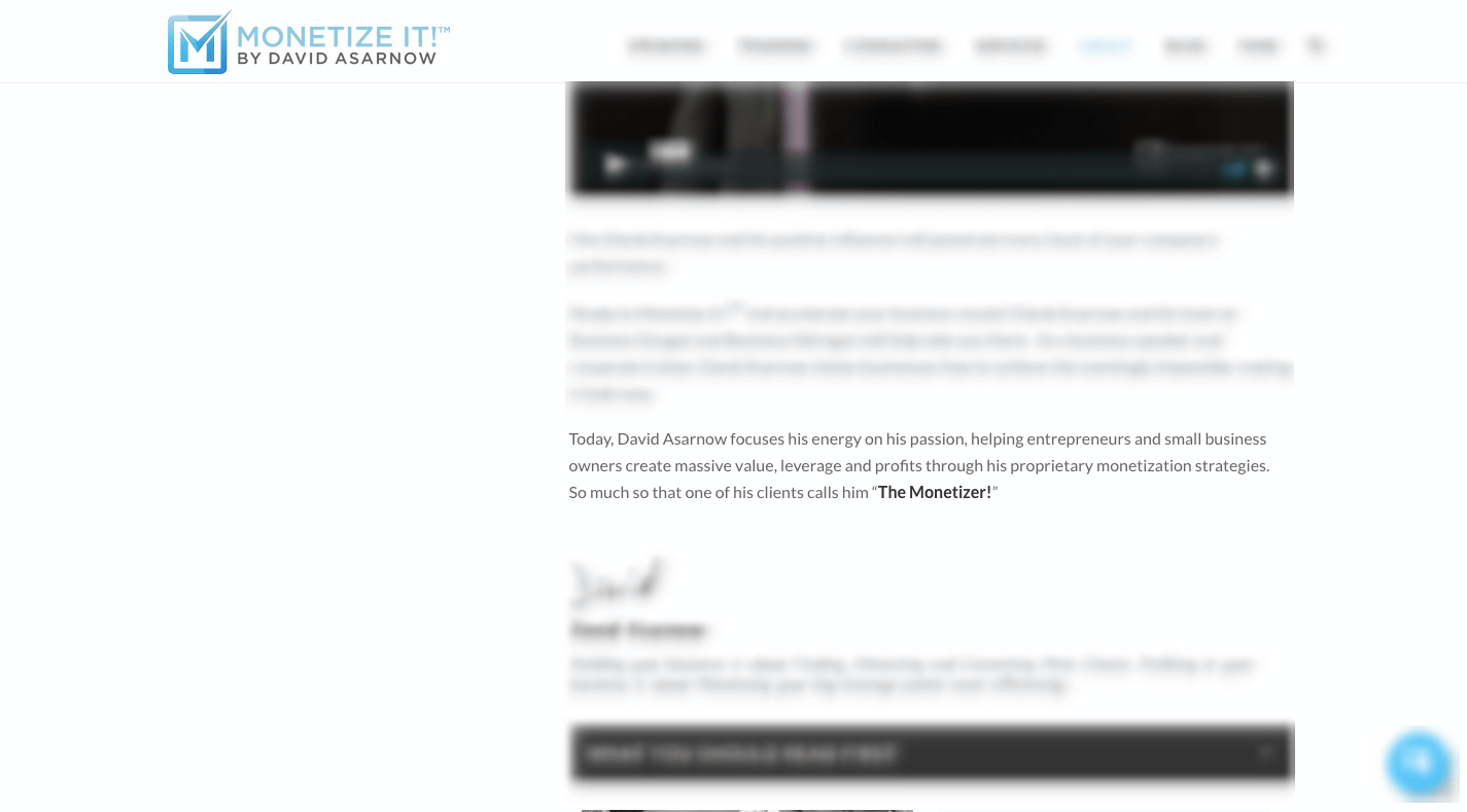Consulting Elevator Pitch Example