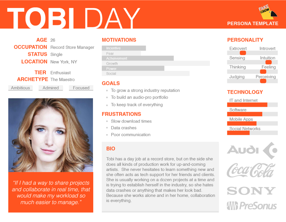 example of an ideal customer profile.