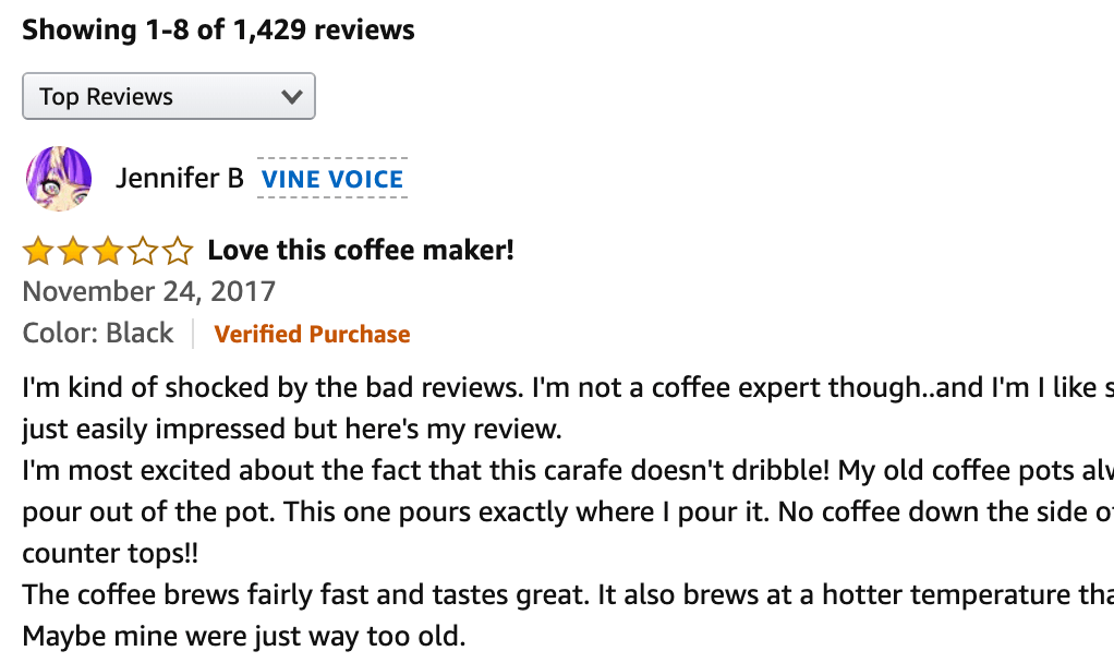 amazon vine voice review