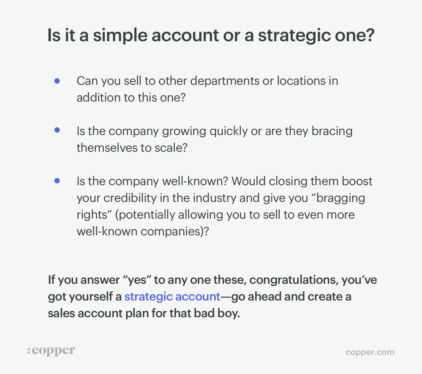 strategic account planning