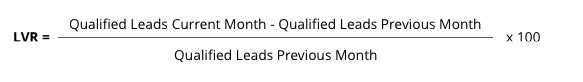lead velocity rate formula