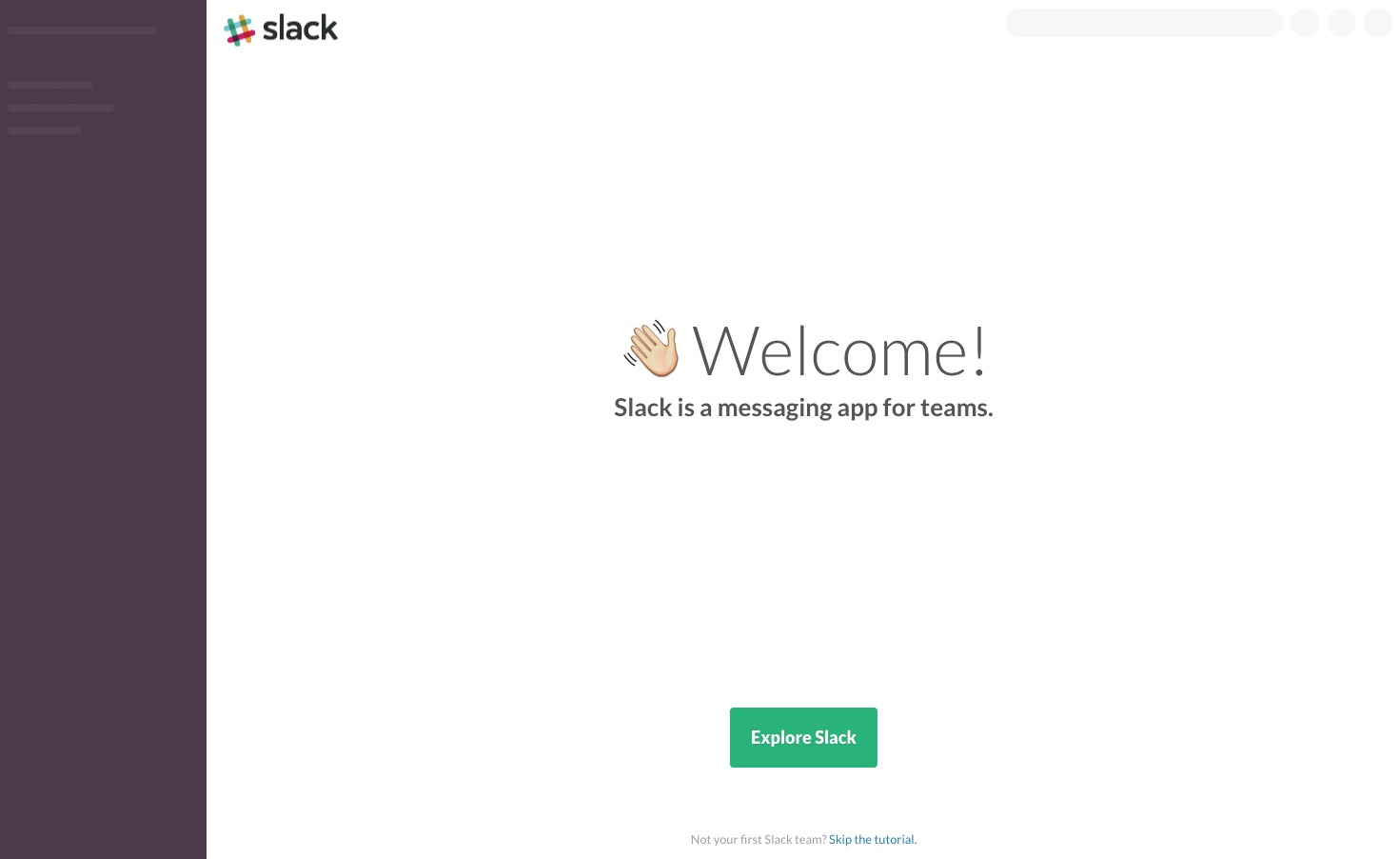 slack onboarding
