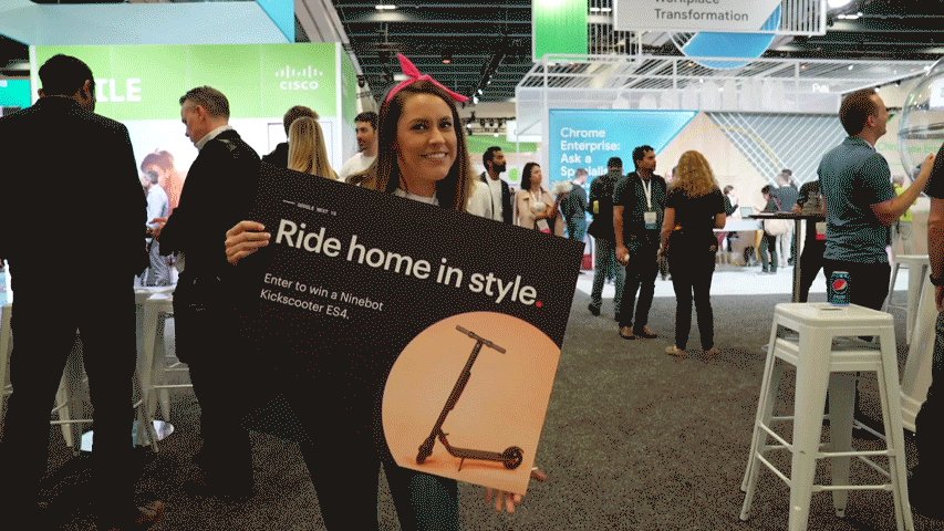 free scooter at google next