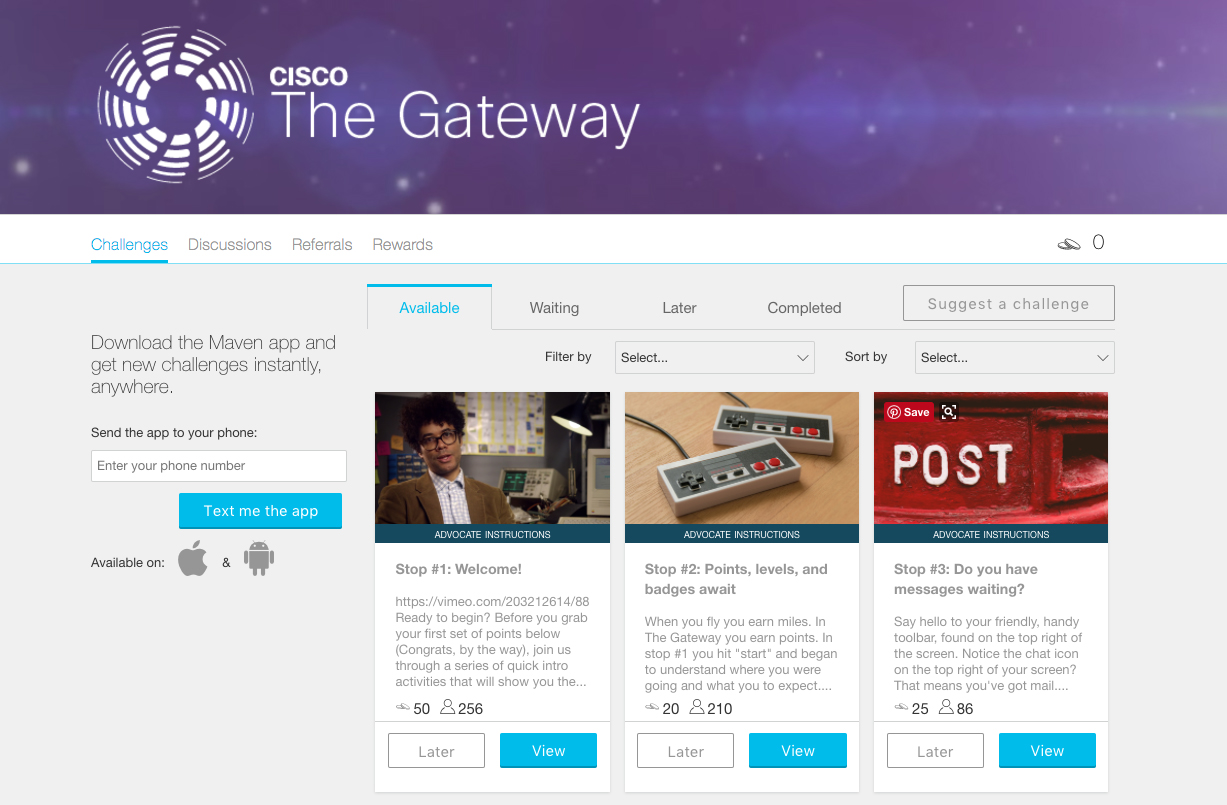 cisco referral marketing example.