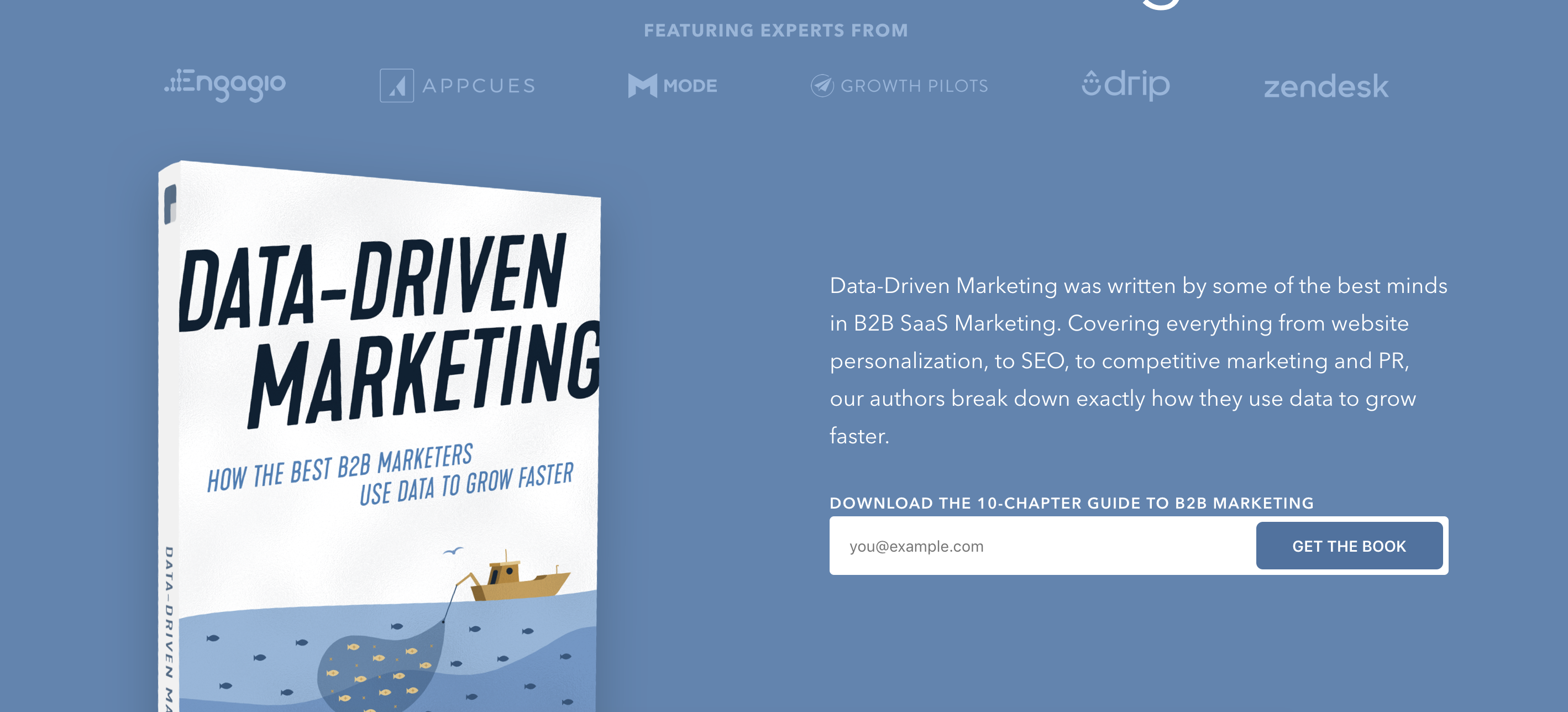saas acquisition: ebook example.