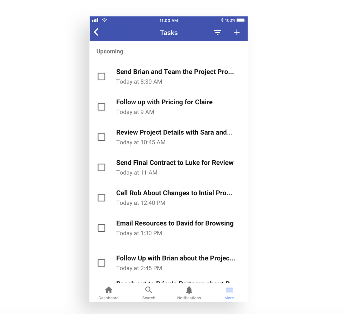 copper crm's mobile notifications help sales teams stay on track even on the go