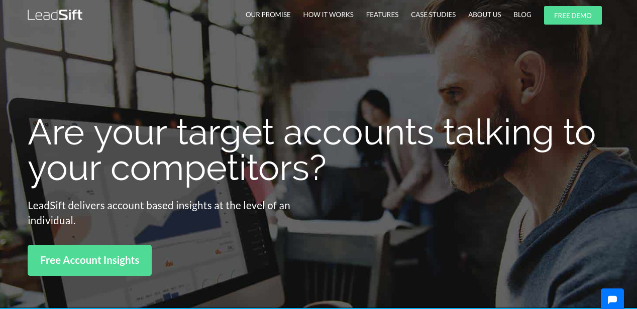 leadsift sales prospecting tool