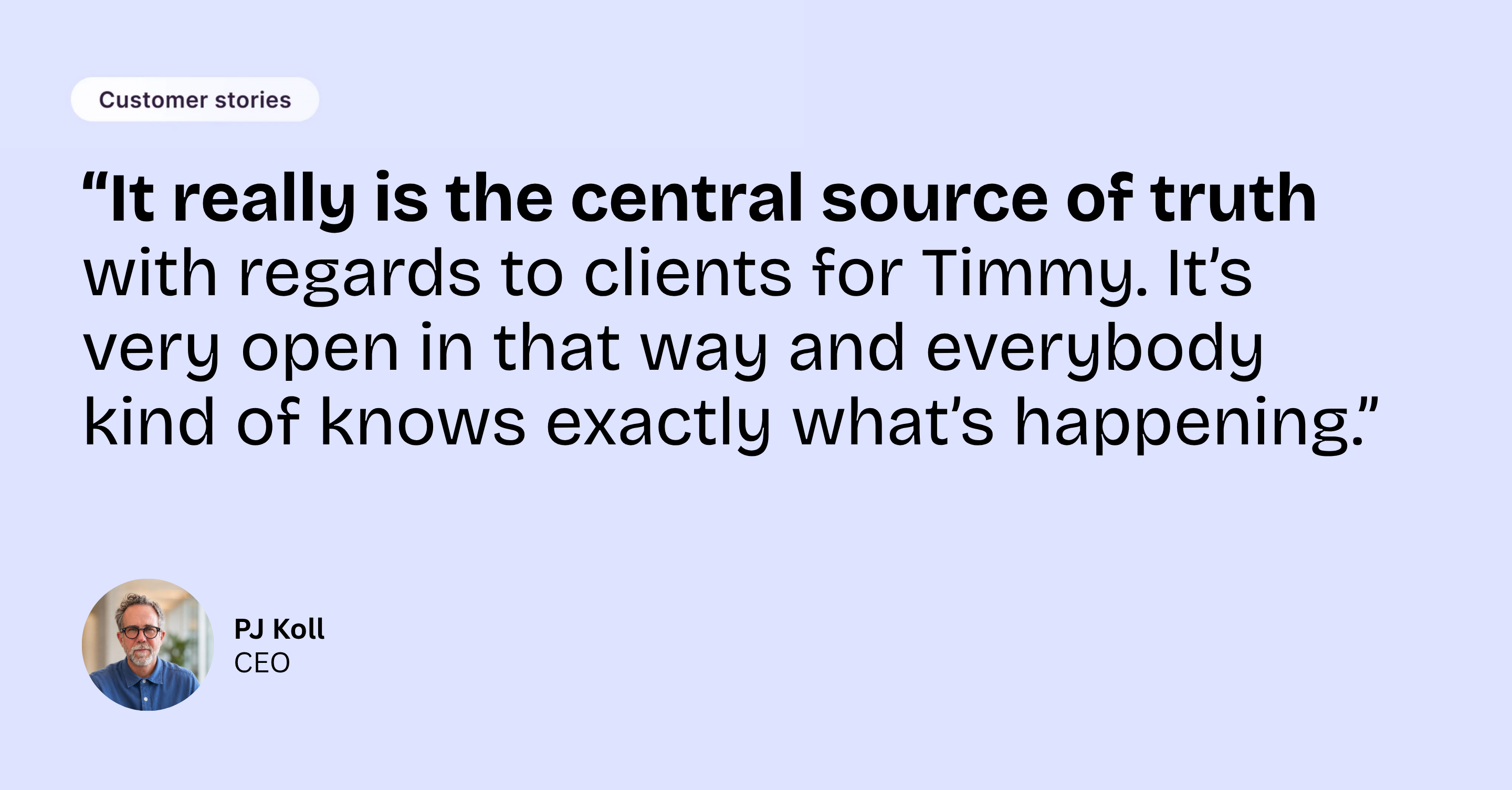 Copper is the central source of truth - Timmy.io x Copper