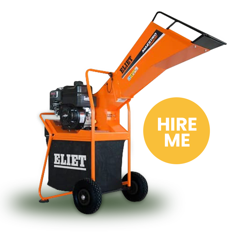 Hire wood chipper in Cornwall
