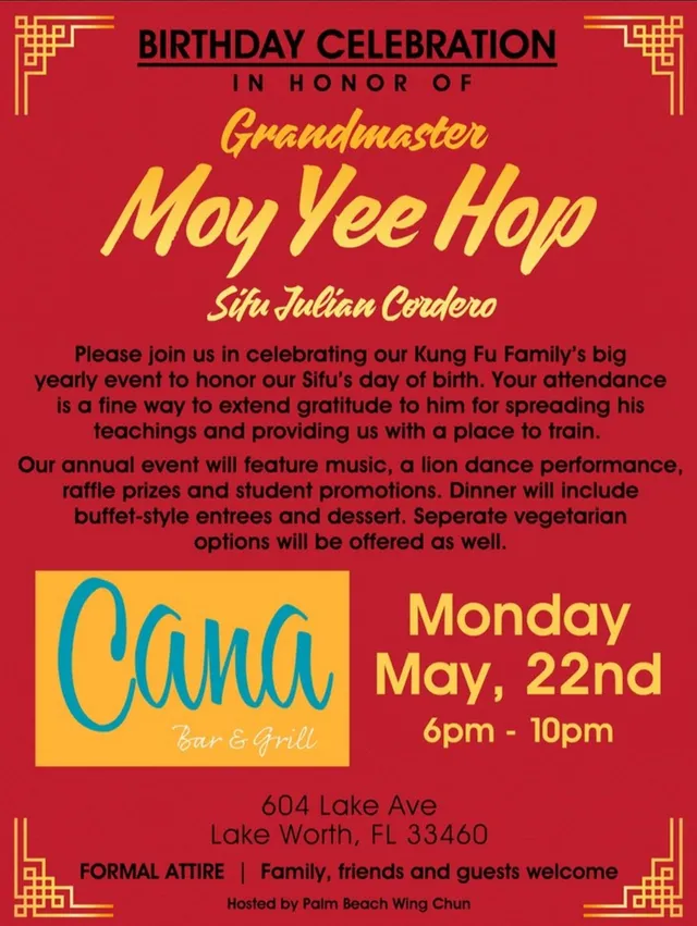 Grandmaster Moy Yee Hop's Birthday Celebration in 2023: A Memorable Event