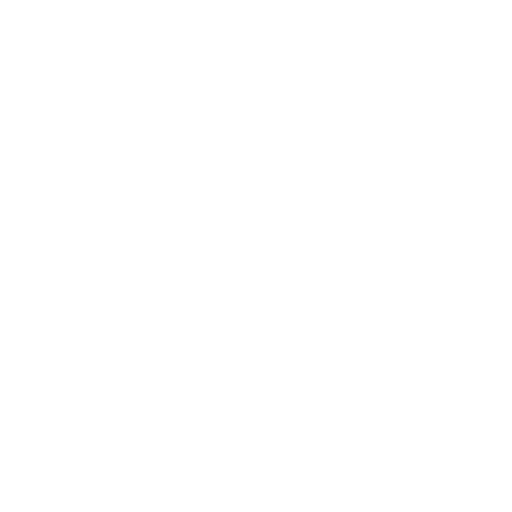 White calendar icon with six squares on a black background.