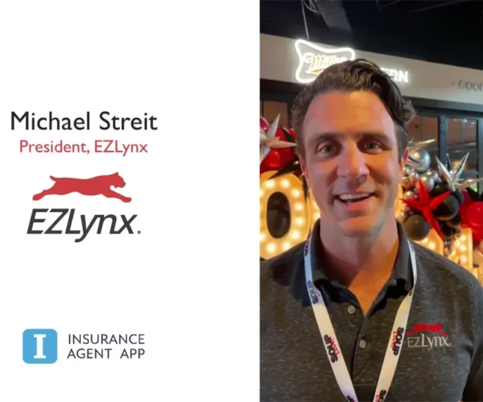 Insurance Agent App testimonial by Michael Streit, President, EZLynx. IA App is a natural extension of what EZLynx delivers, offering modern ways for agencies to connect with insureds.