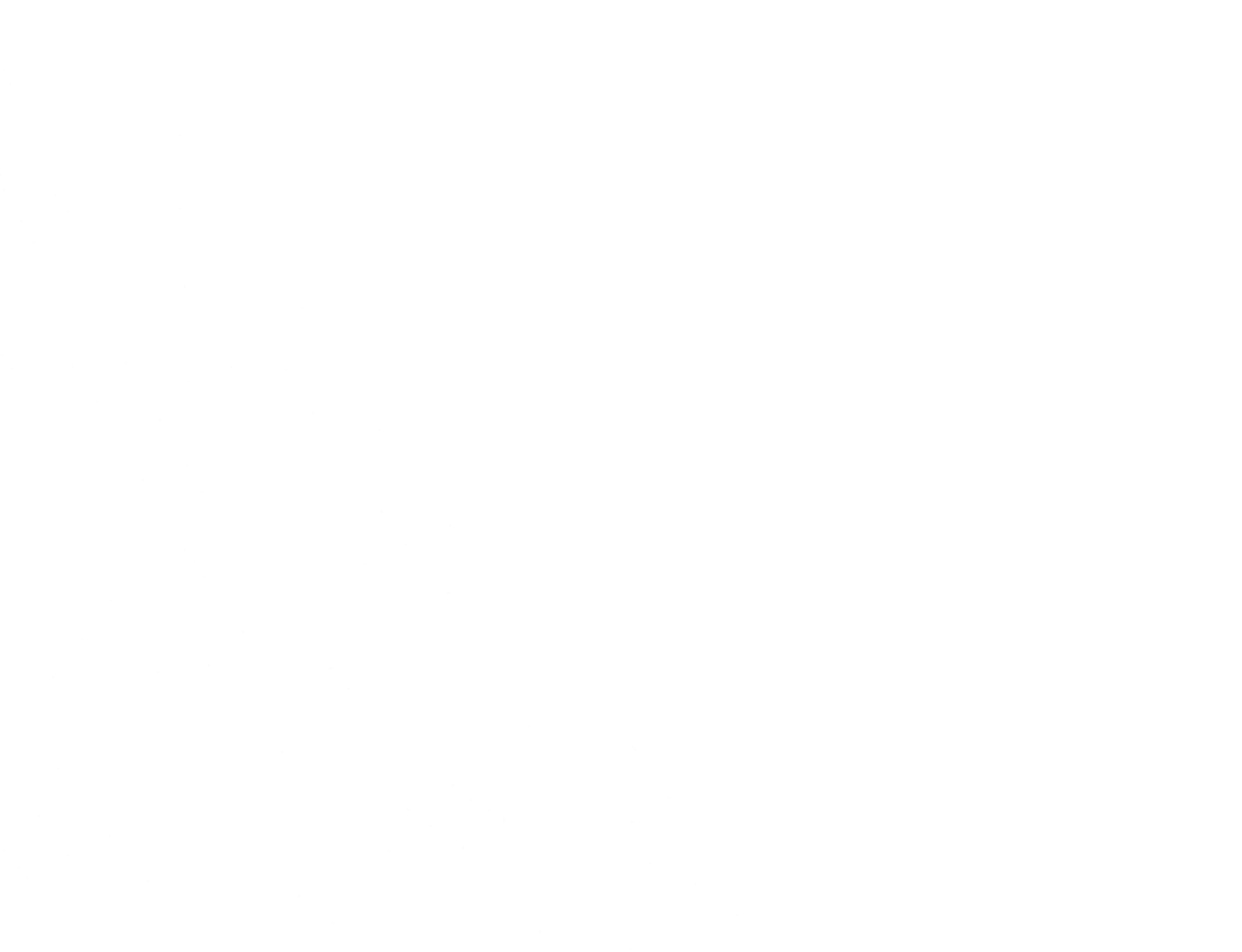 Curved white dashed lines forming wave patterns on the left side over a black background.
