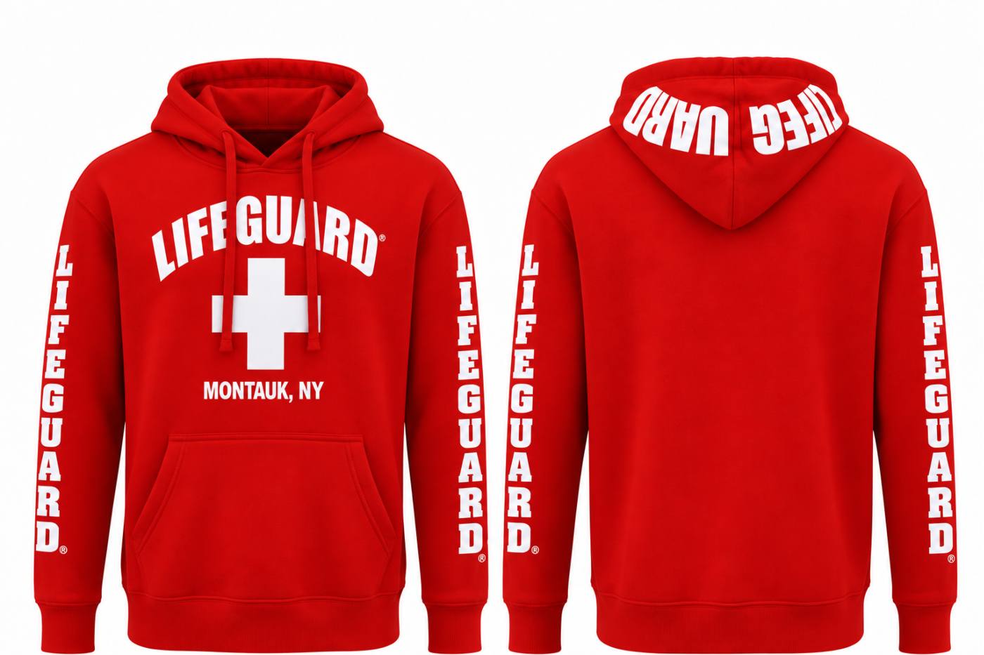 Montauk Lifeguard Rescue Hoodie