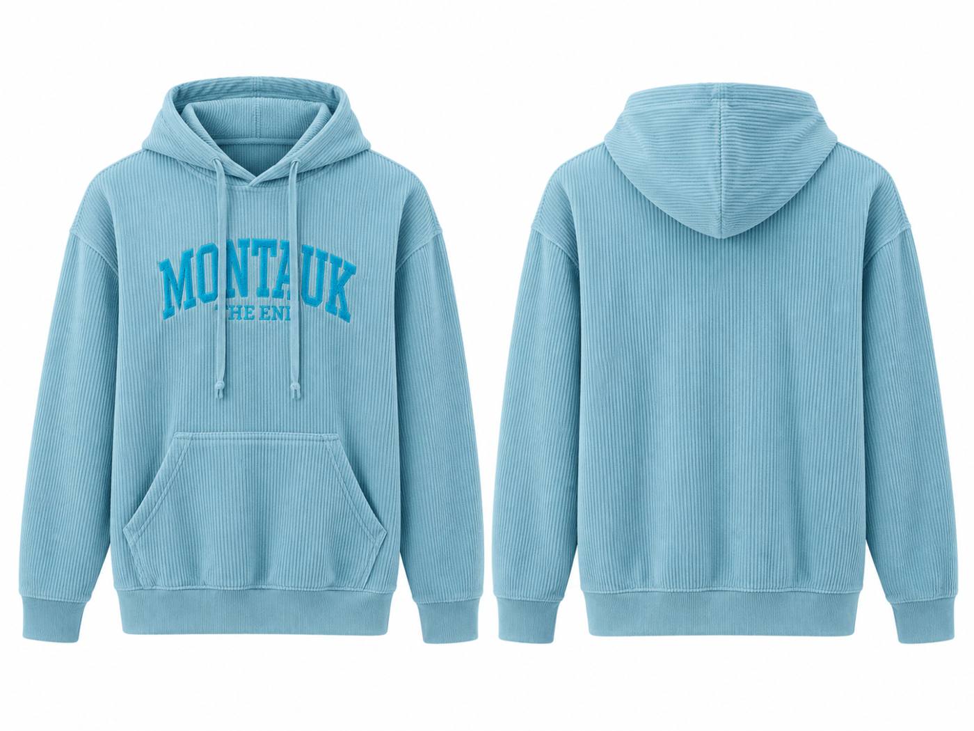 Montauk Coastal Corduroy Hoodie