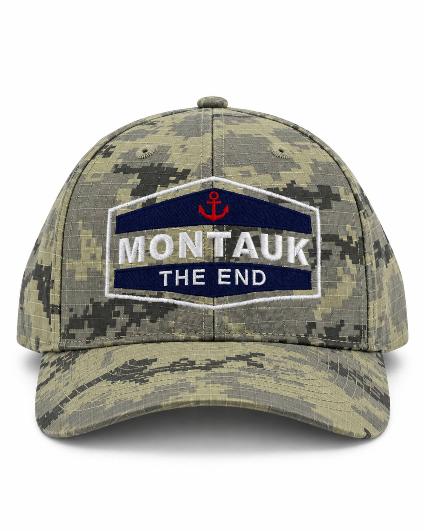 Montauk Digital Camo Anchor Cap