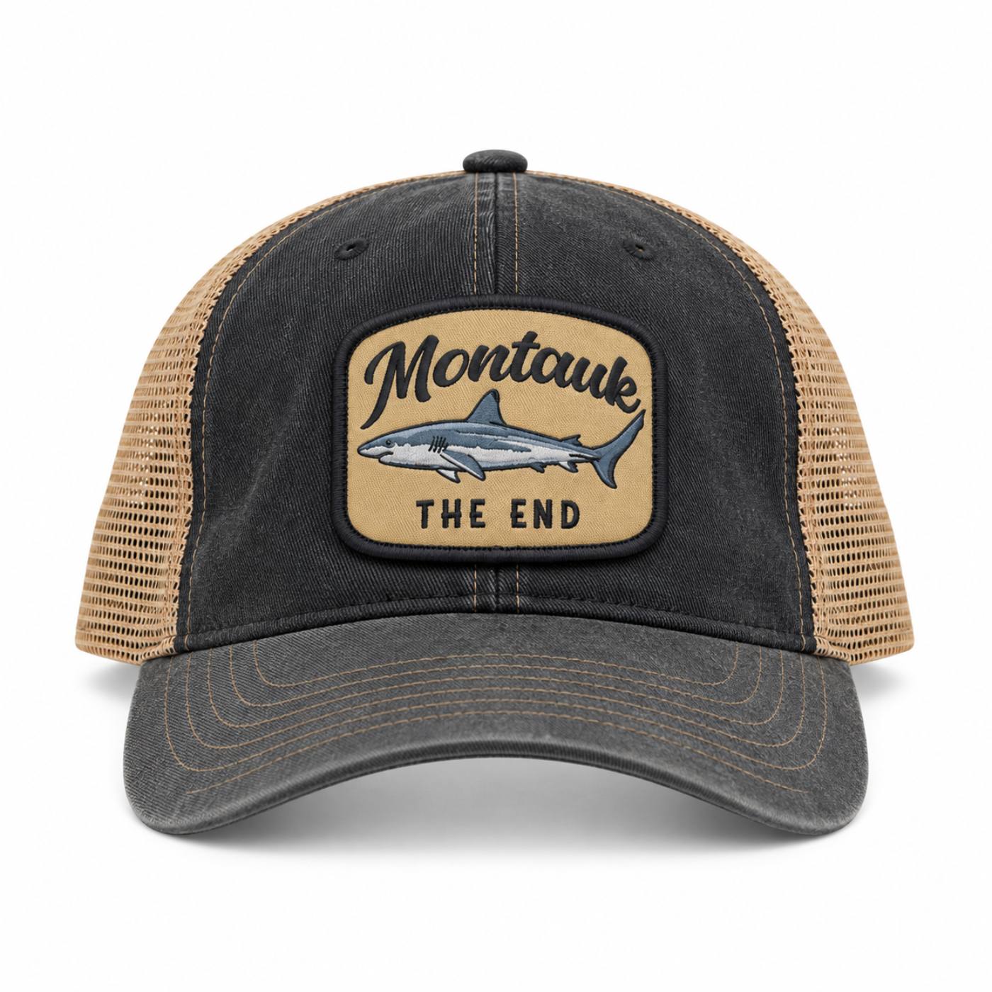 Montauk Shark Patch Trucker Hat