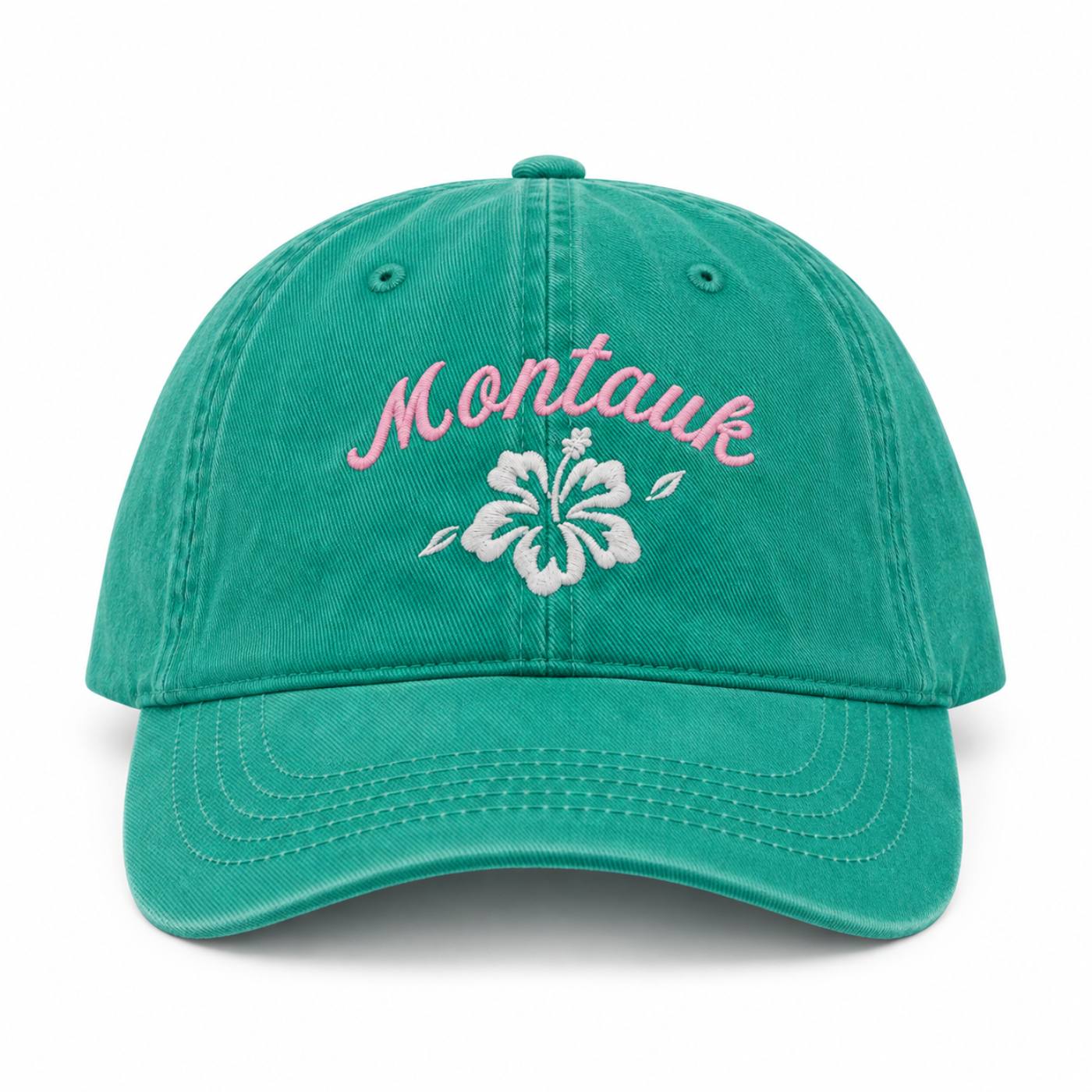 Montauk Hibiscus Washed Cap