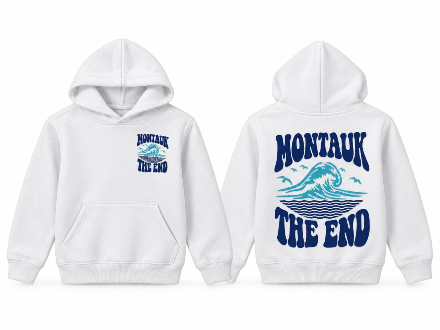 Kids Montauk Rolling Wave Hoodie