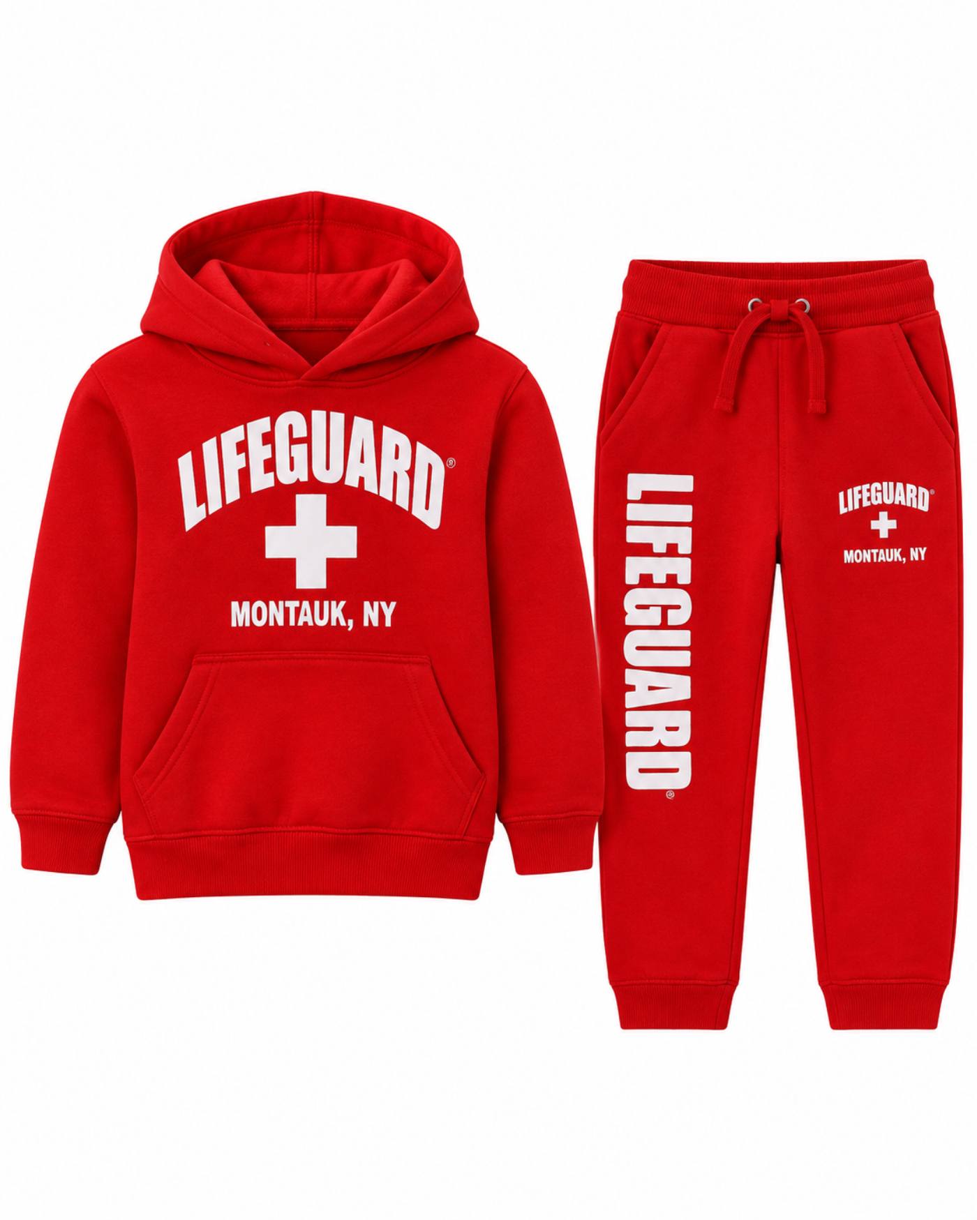 Kids Montauk Lifeguard Hoodie & Jogger Set
