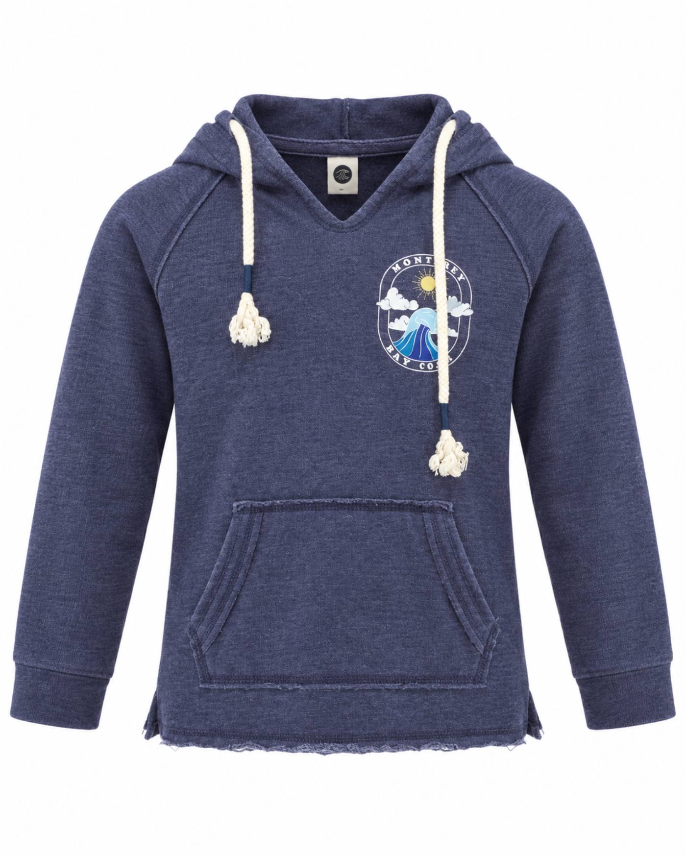 Kids Montauk Bay Coast Baja Hoodie